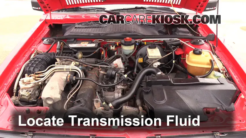 1984 Audi Coupe 2.2L 5 Cyl. Transmission Fluid